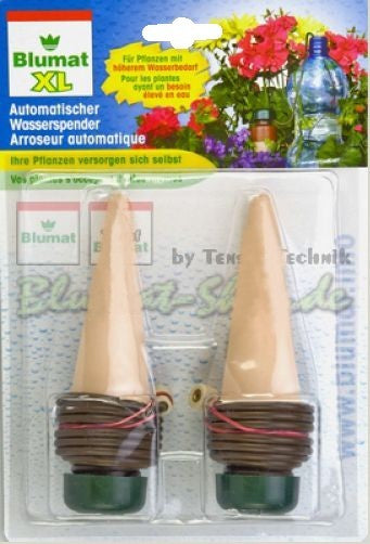 Blumat Topf-Bewässerung Endtropfer, XL, 15,0 cm Breite, Kunststoff – für Gefässe ab 20 cm Ø – 2 Stück
