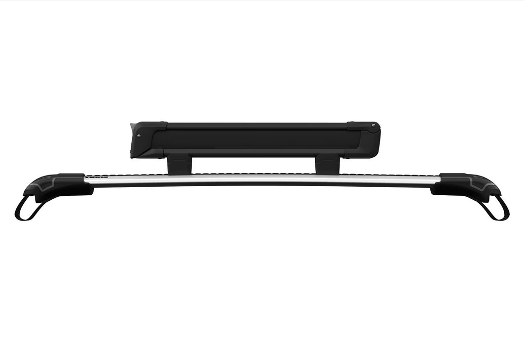 Thule SnowPack Skiträger – für 6 Skier & 4 Snowboards – 87 × 7 × 10 cm – schwarz, abschliessbar
