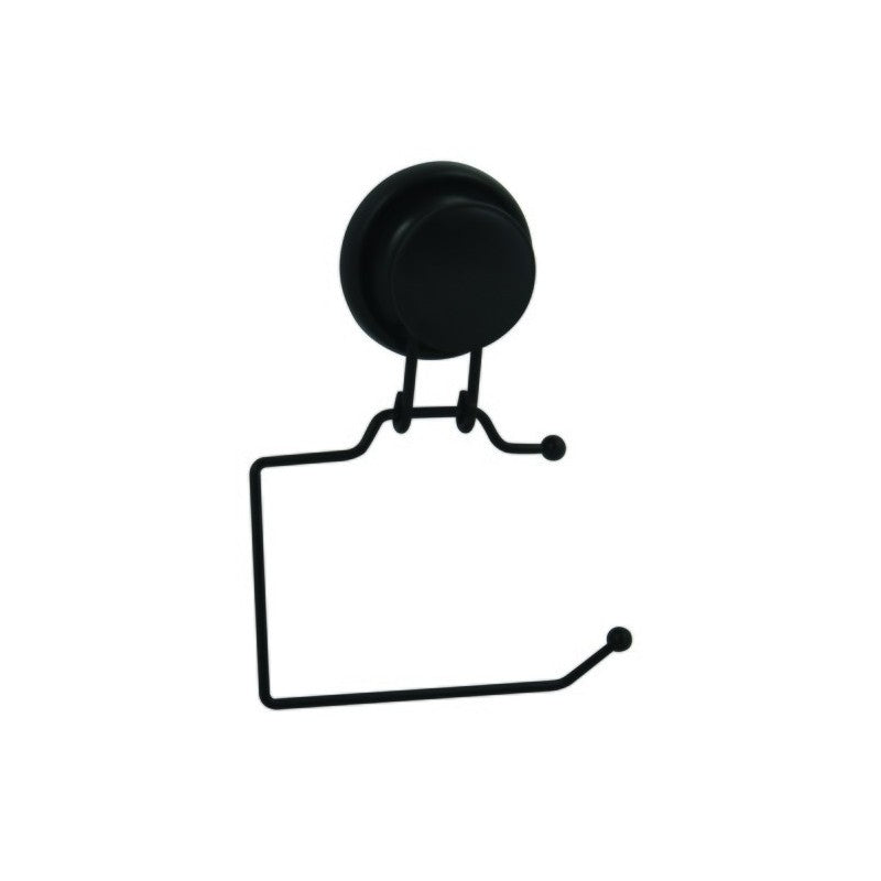 MSV Seifenhalter (Wand) – Stahl, Saugnapf, 12×11×10,2 cm, Schwarz