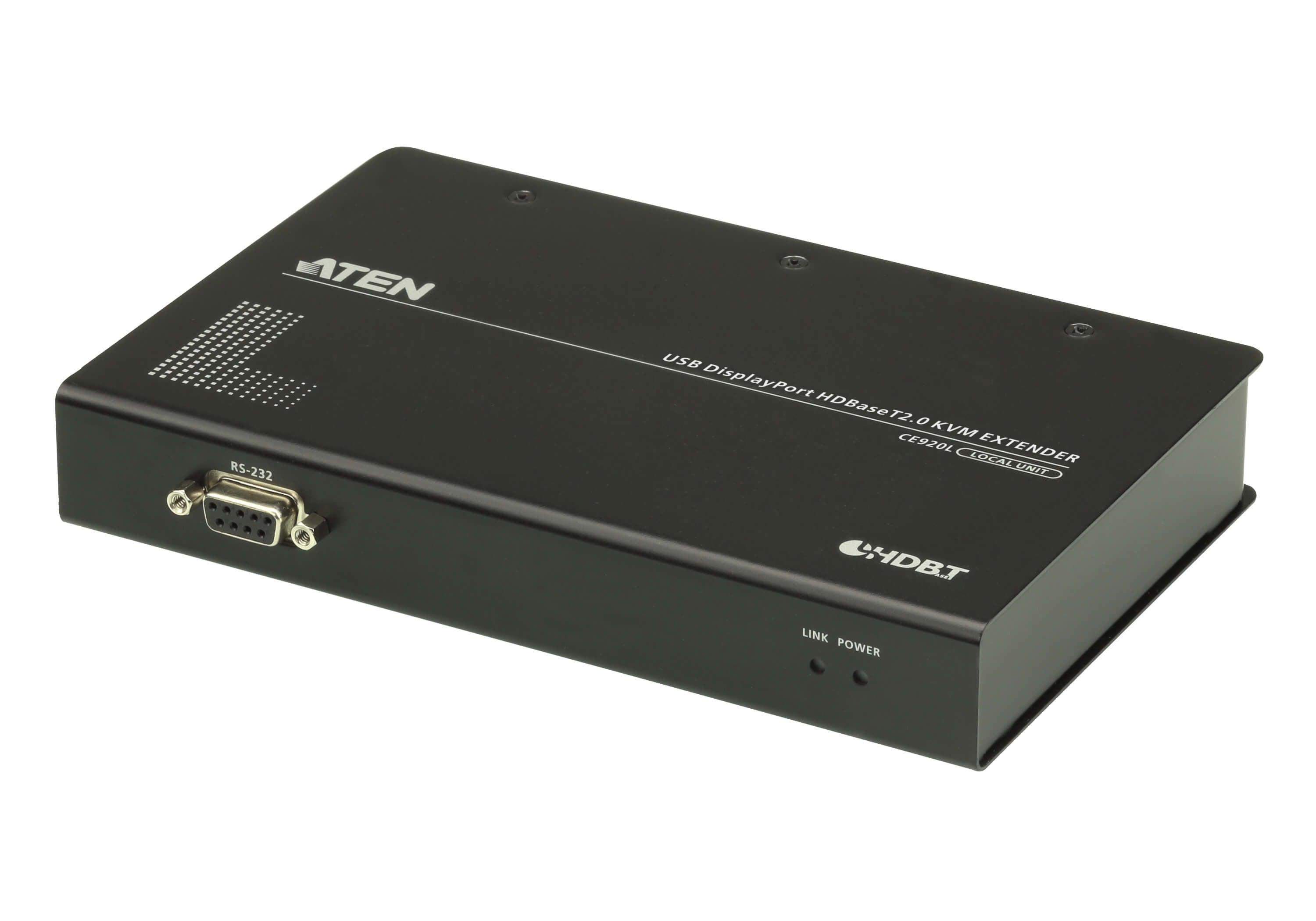 ATEN CE920L-ATA-G – KVM-Extender-Set DP, HDBaseT 2.0 – 4096 × 2160/30 Hz, USB, RS-232, Audio, bis 100 m