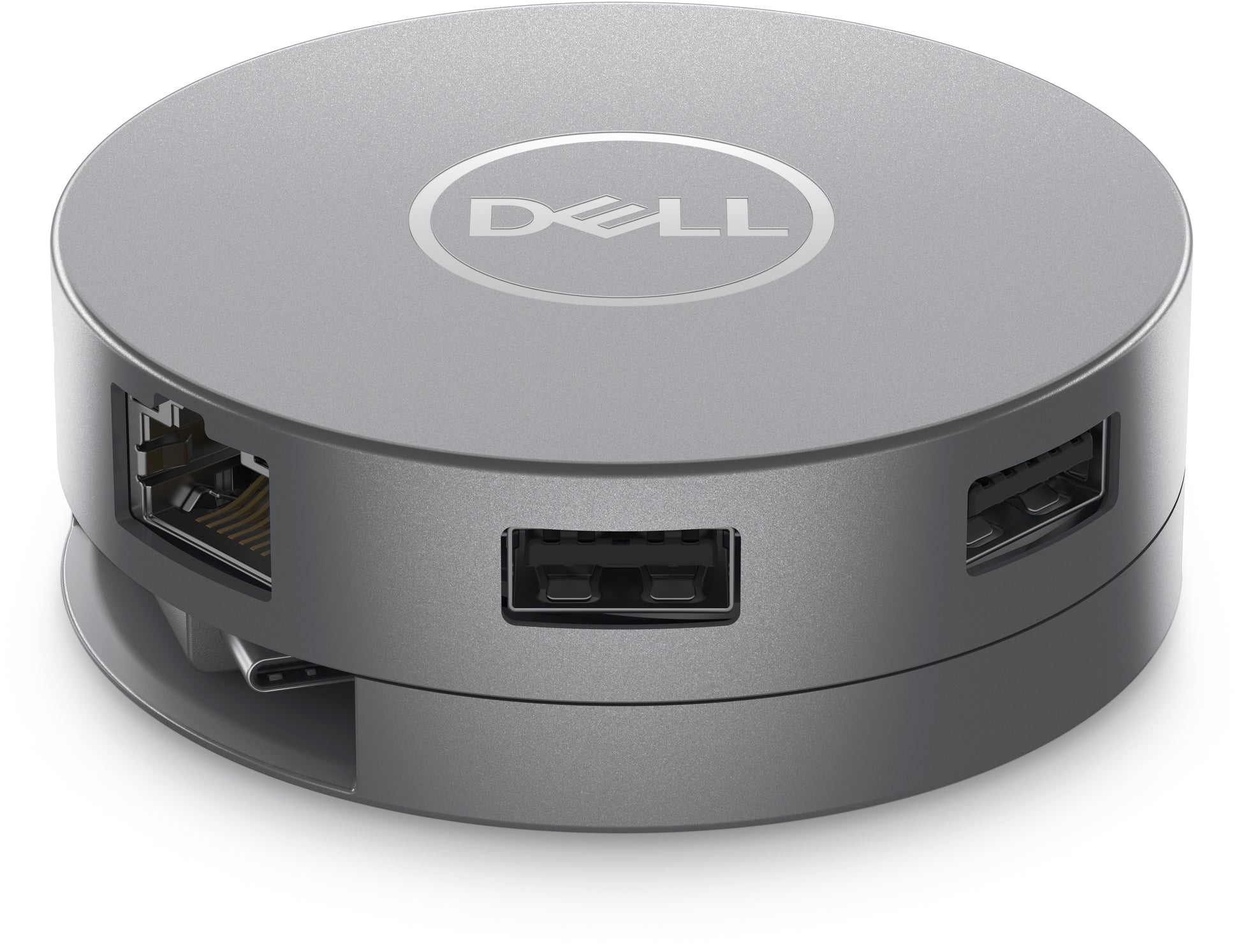 Dell DA305 Multiport-Adapter – USB-C, 1× DP, 1× HDMI, 2× USB-A, 90 W PD, GbE, für Windows/Mac/Linux