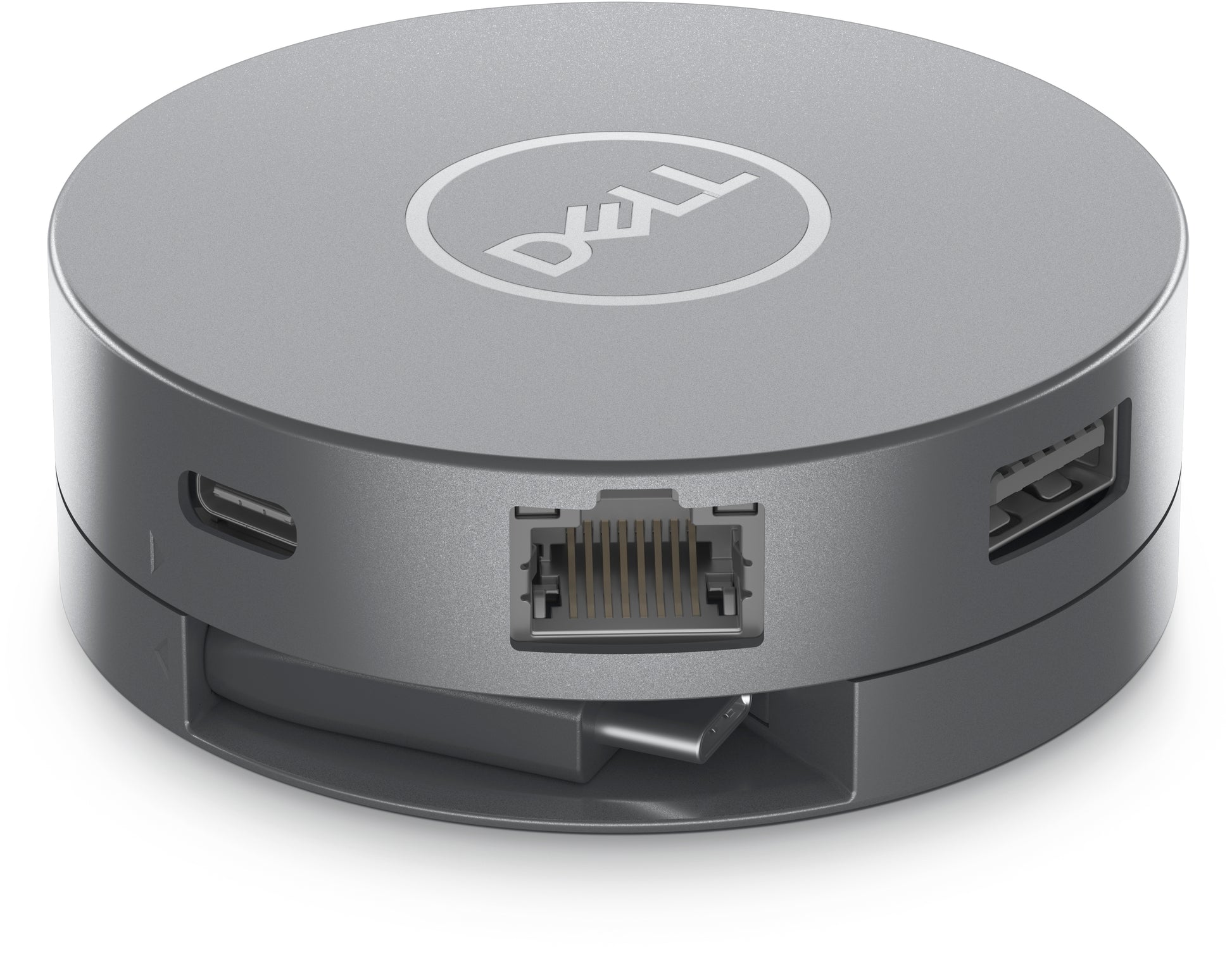 Dell DA305 Multiport-Adapter – USB-C, 1× DP, 1× HDMI, 2× USB-A, 90 W PD, GbE, für Windows/Mac/Linux