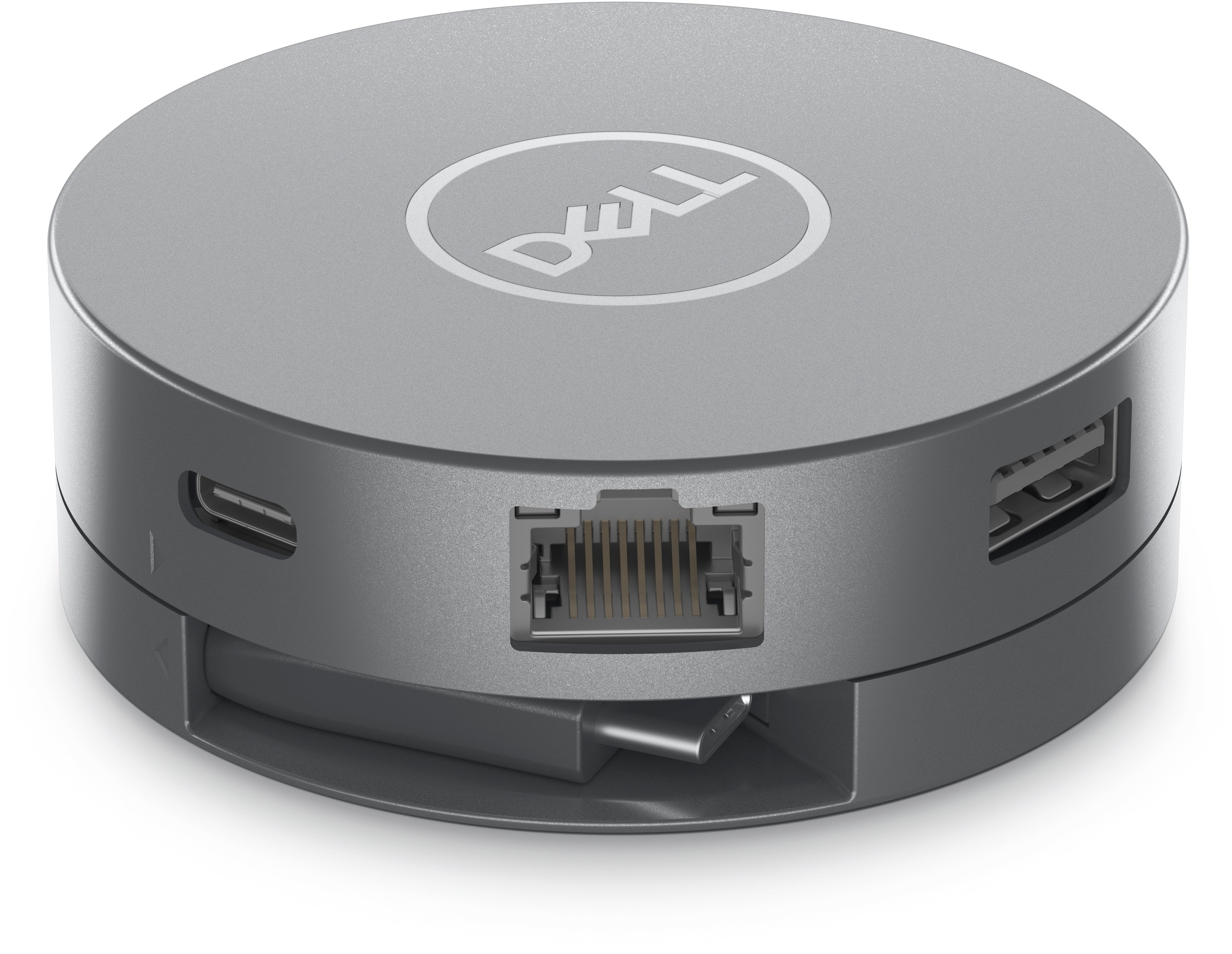 Dell DA305 Multiport-Adapter – USB-C, 1× DP, 1× HDMI, 2× USB-A, 90 W PD, GbE, für Windows/Mac/Linux