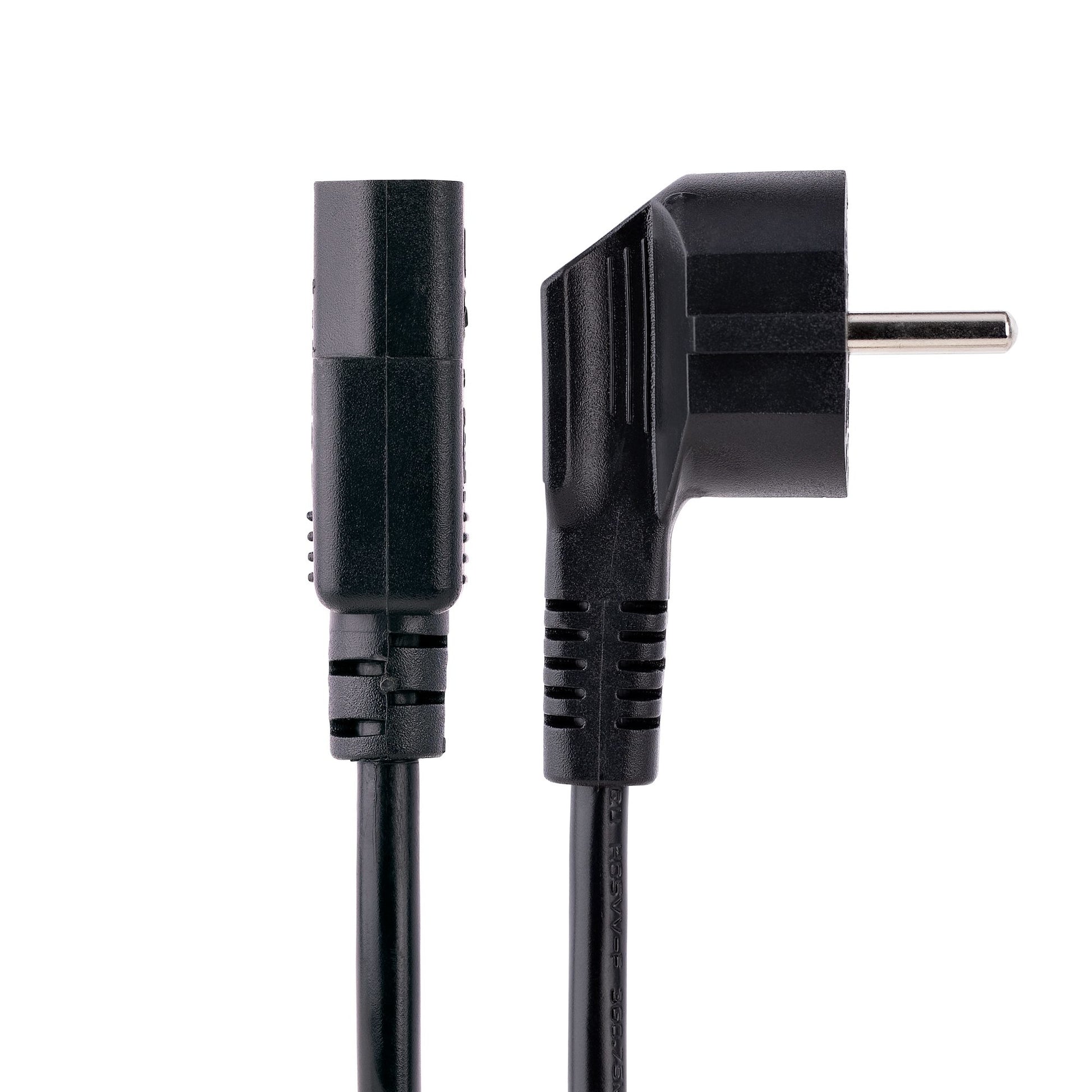 StarTech.com Netzkabel, Schuko (Typ F) auf IEC C13, 1 m