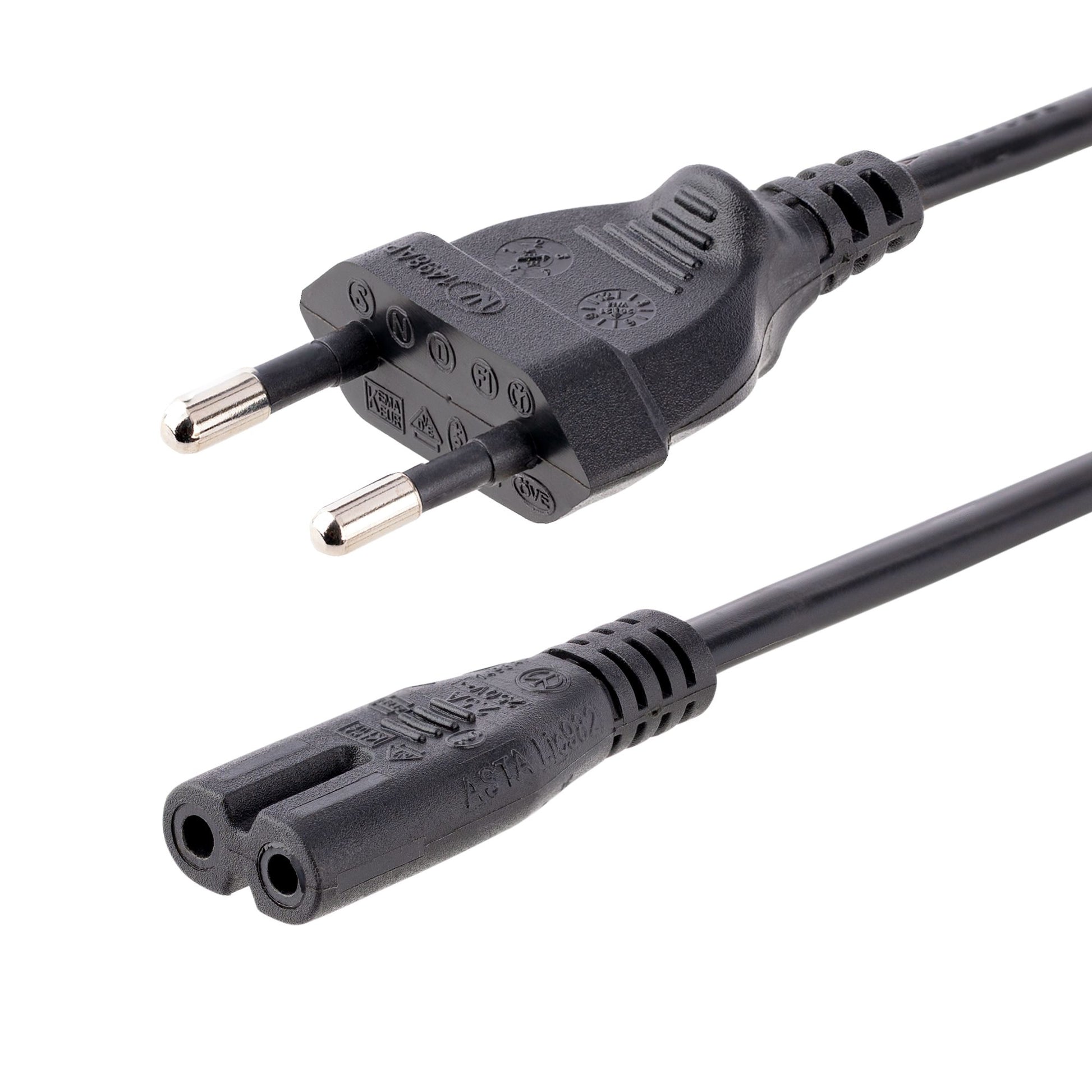 StarTech.com Netzkabel, Eurostecker (Typ C) auf IEC C7