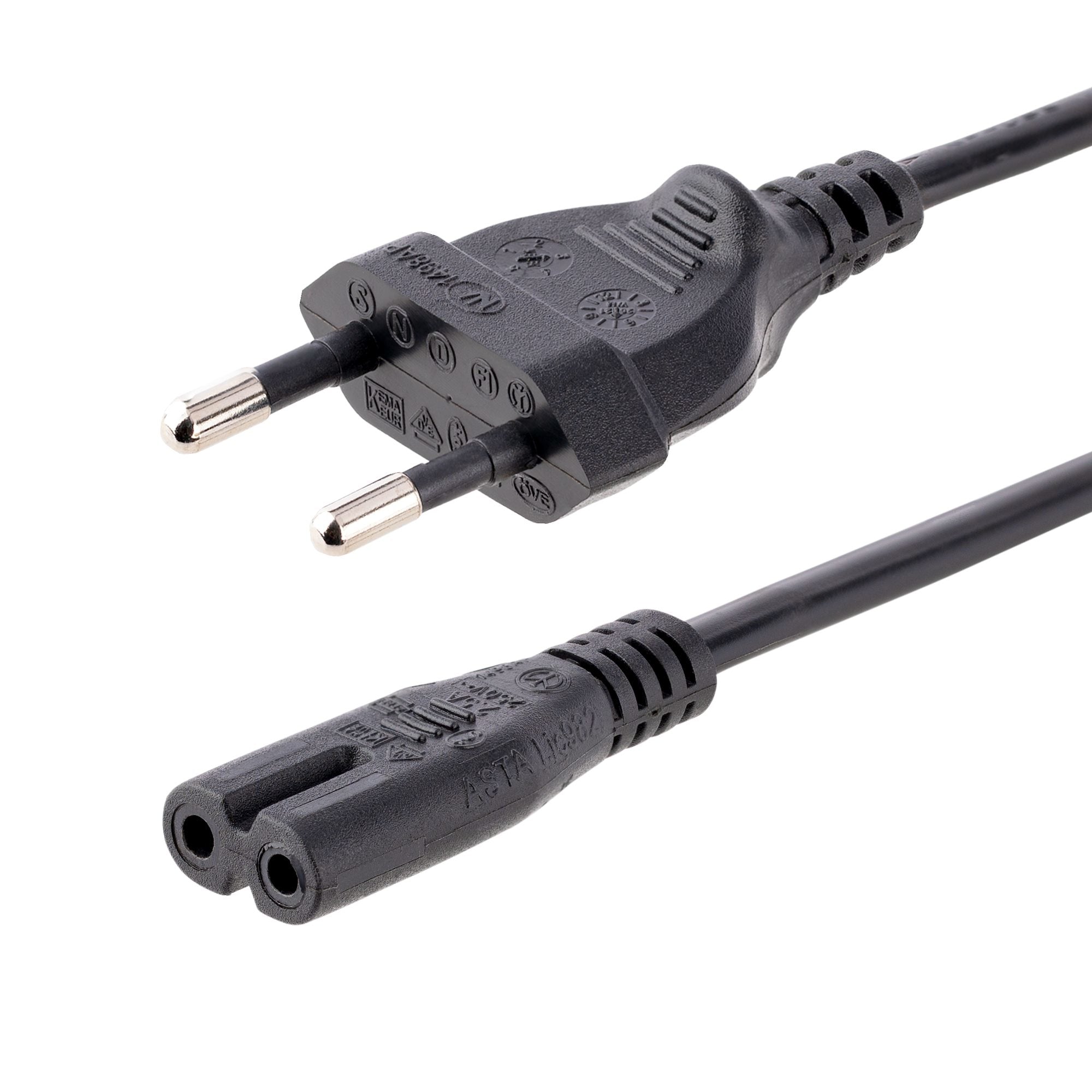 StarTech.com Netzkabel, Eurostecker (Typ C) auf IEC C7