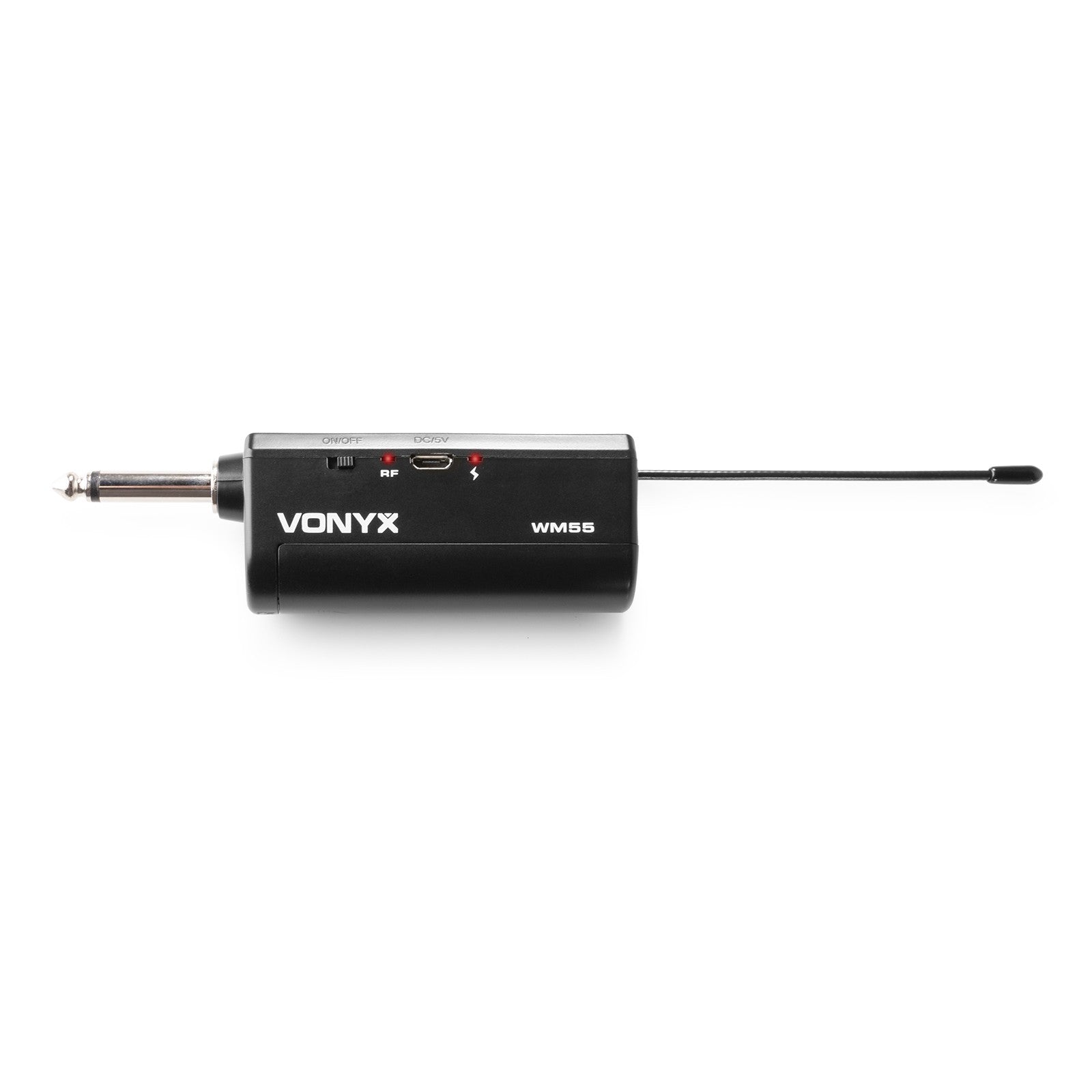 Vonyx WM552 – Mikrofon-Set, 2er-Set, Funk & 6,35 mm Klinke, Schwarz