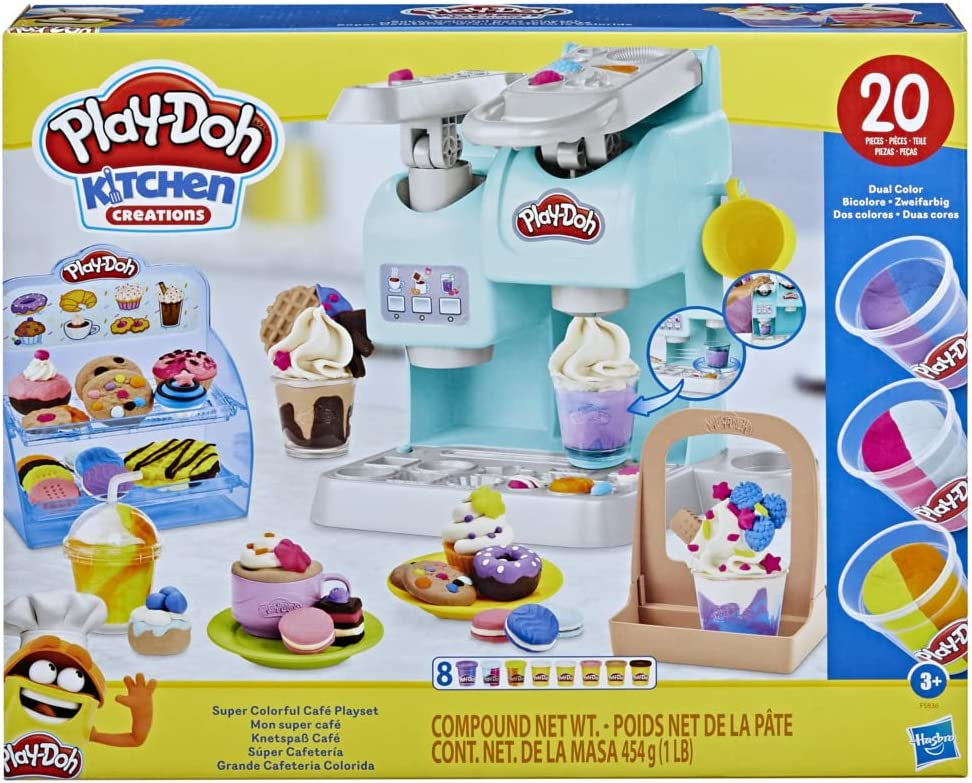 Play-Doh Knetmasse, mehrfarbig, türkis, ab 3 Jahren