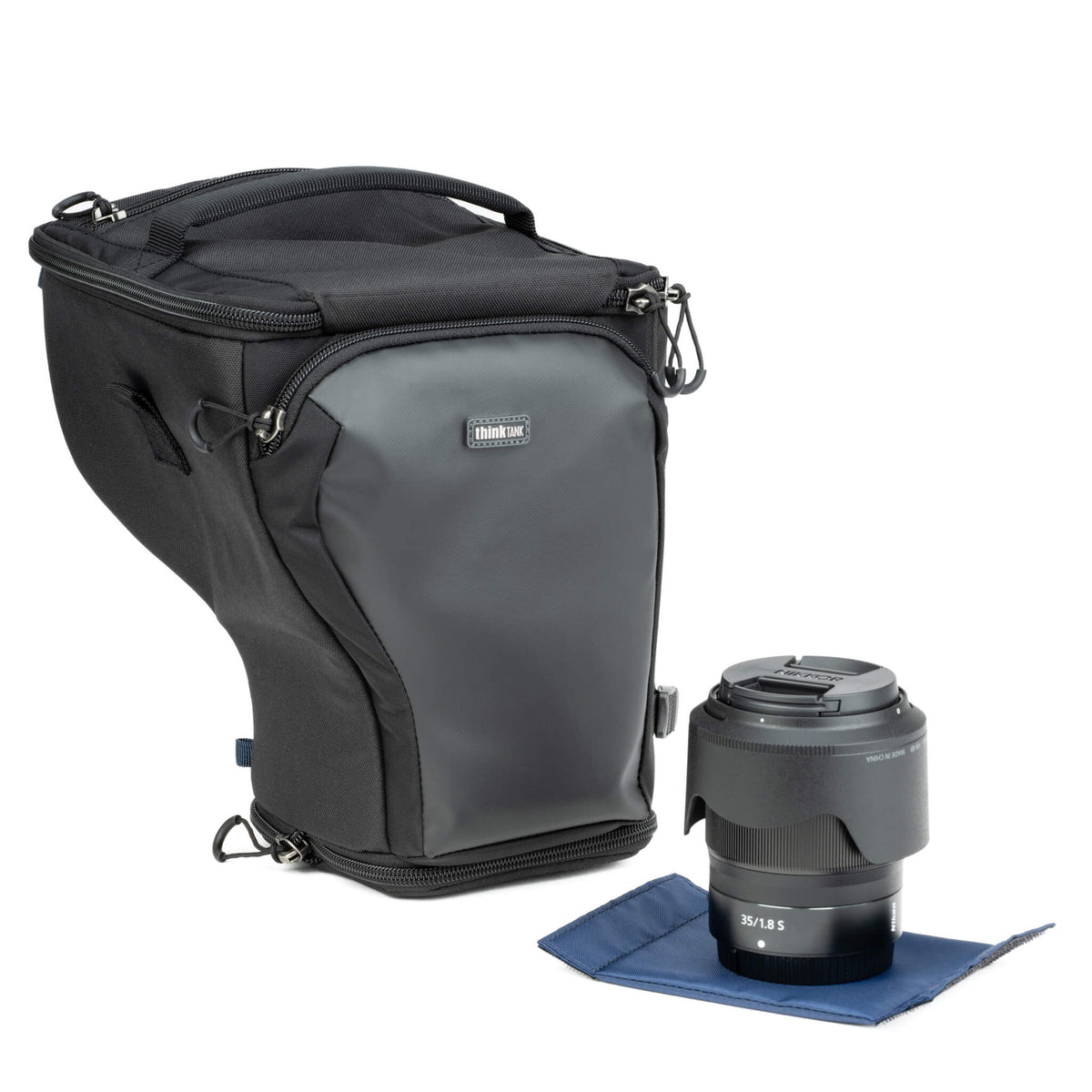 Think Tank Digital Holster 40 V3.0 – Nylon, Polyester – für DSLR- und Systemkameras – Schwarz