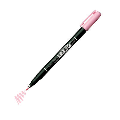 Tombow Fudenosuke Pastel Pinselstift – wasserbasiert, soft pink
