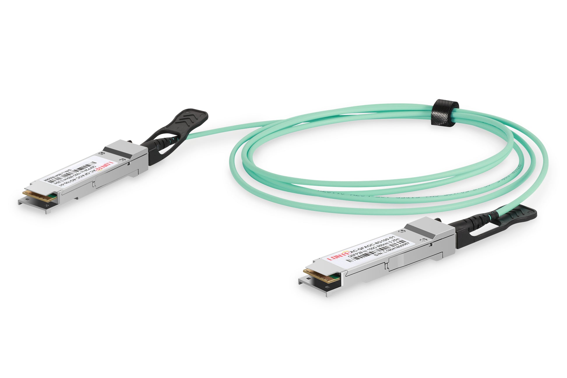 Digitus QSFP28 zu QSFP28 AOC-Kabel – 100G, aktiv, 10 m