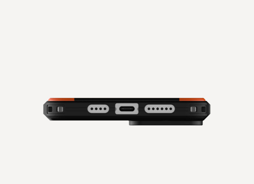 Urban Armor Gear UAG – Backcover Civilian – für Apple iPhone 14 Plus – schwarz – MagSafe-kompatibel