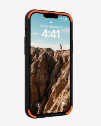 Urban Armor Gear UAG – Backcover Civilian – für Apple iPhone 14 Plus – schwarz – MagSafe-kompatibel