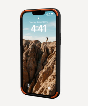 Urban Armor Gear UAG – Backcover Civilian – für Apple iPhone 14 Plus – schwarz – MagSafe-kompatibel