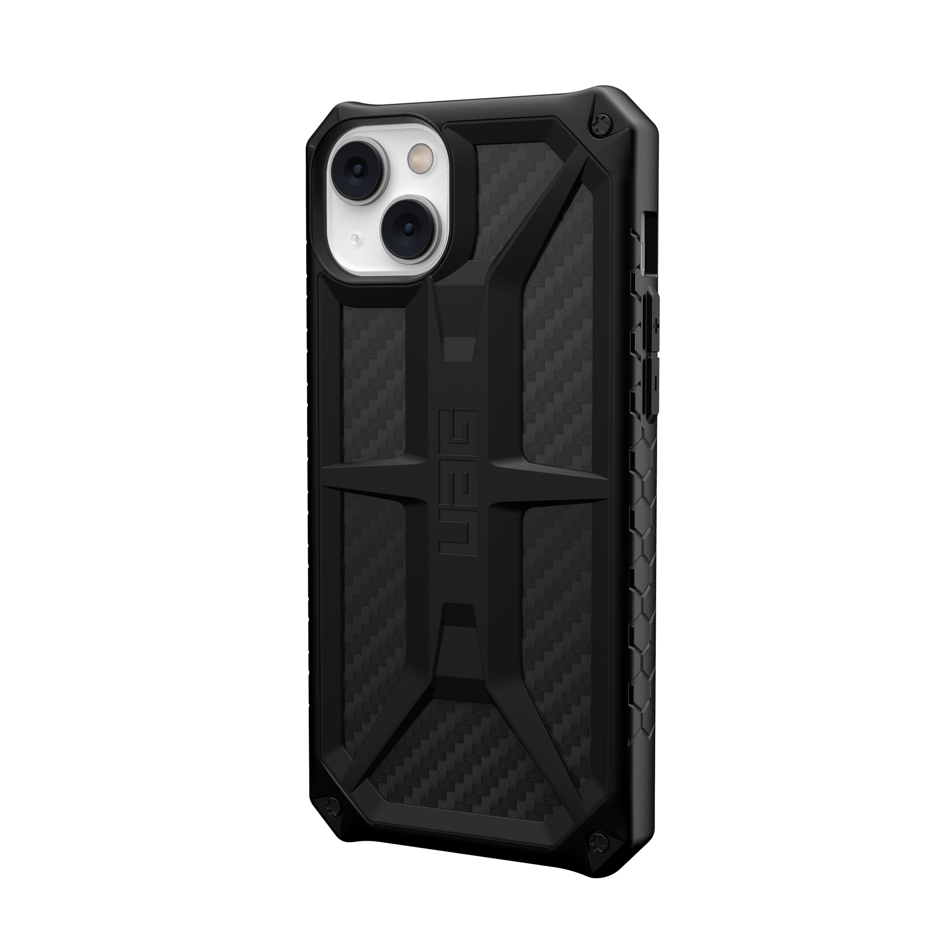 Urban Armor Gear Backcover Monarch – für Apple iPhone 14 Plus – schwarz – fallsicher (bis 6 m)