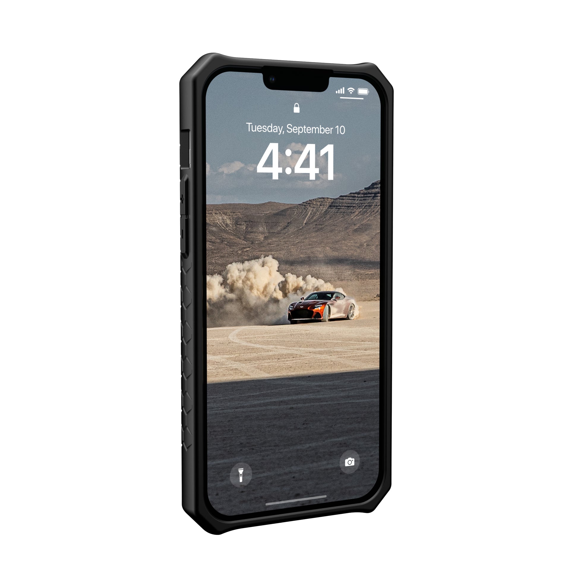 Urban Armor Gear Backcover Monarch – für Apple iPhone 14 Plus – schwarz – fallsicher (bis 6 m)