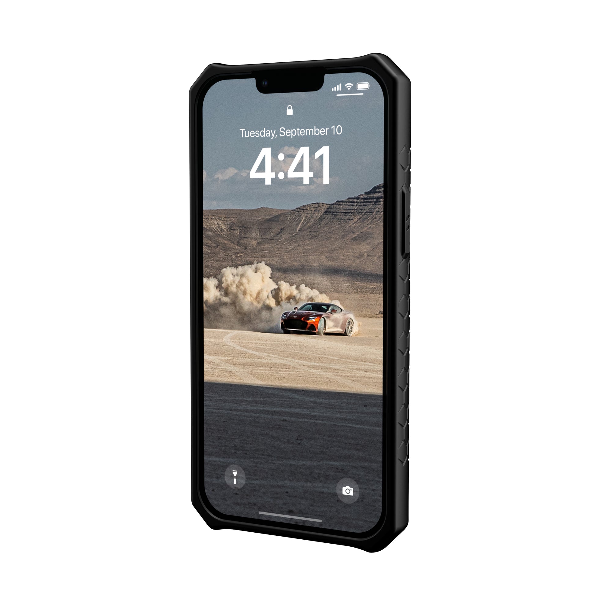 Urban Armor Gear Backcover Monarch – für Apple iPhone 14 Plus – schwarz – fallsicher (bis 6 m)