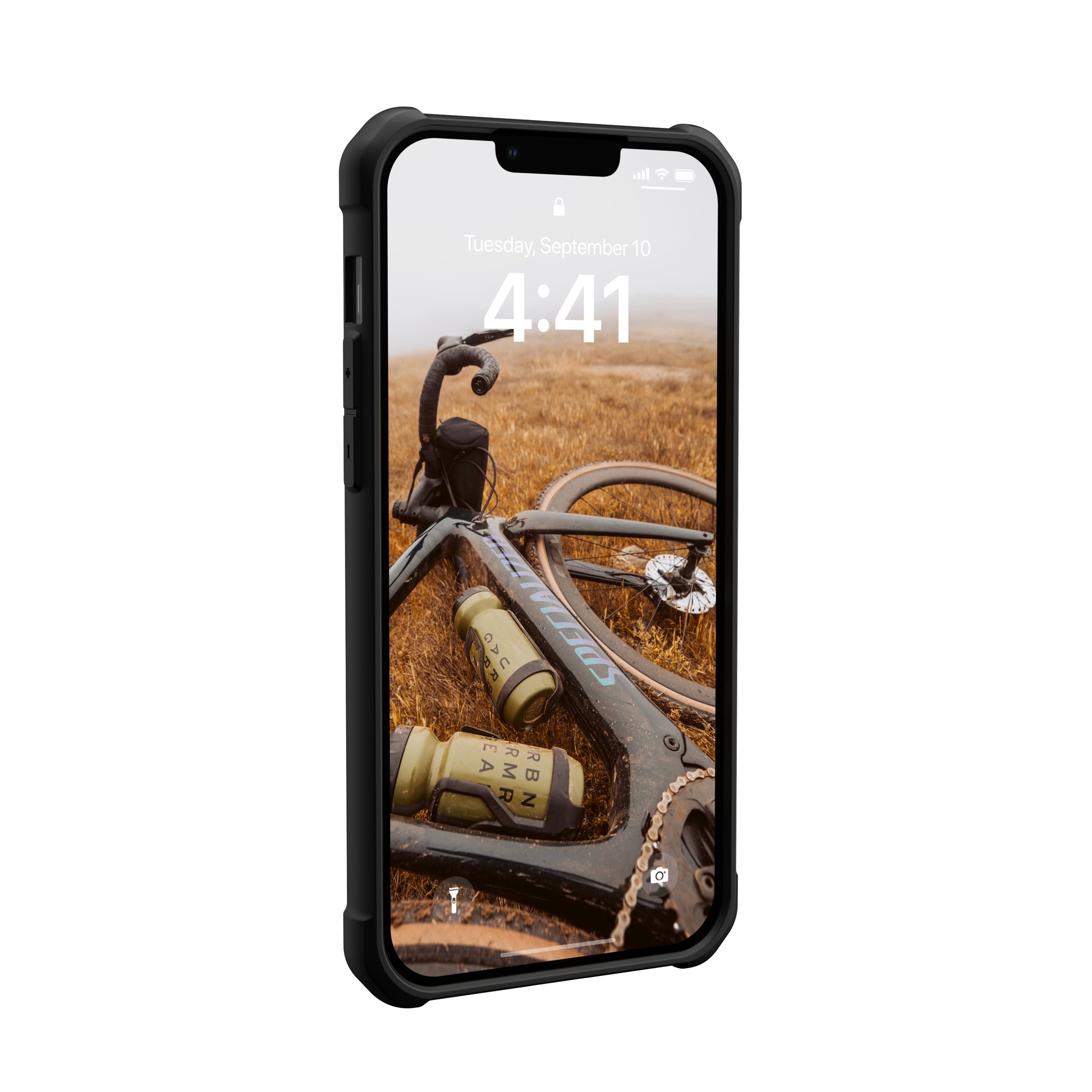 Urban Armor Gear UAG – Backcover Metropolis LT – für Apple iPhone 14 Plus – schwarz – MagSafe kompatibel, Fallschutz bis 4,8 m