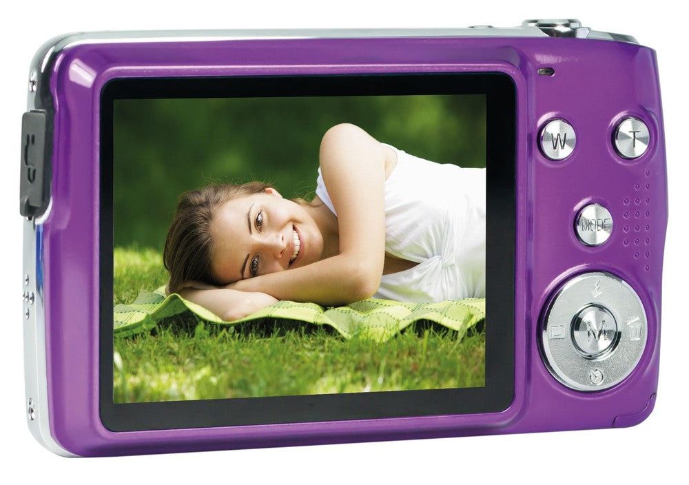 AgfaPhoto Compact DC8200 1/3.2" Compact – 8× optischer Zoom, 18 MP, 1080p, Violett