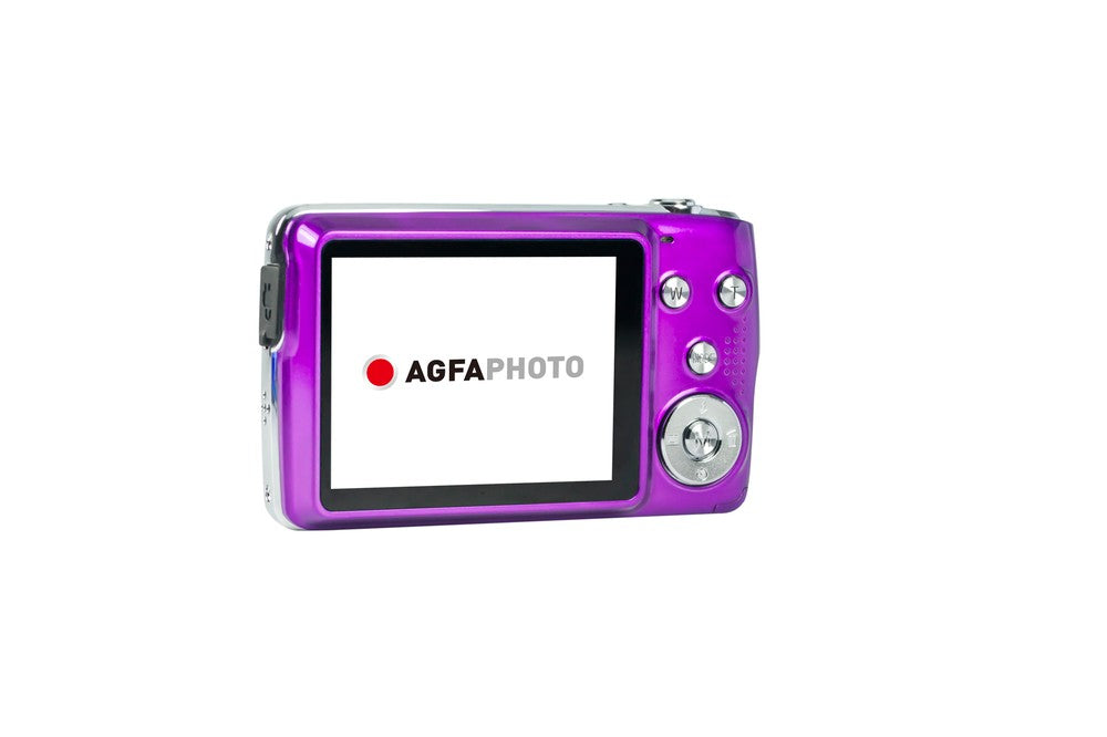 AgfaPhoto Compact Cam DC8200 – Kompaktkamera, 18 MP 1/3,2", 1080p, 8× optischer Zoom, Violett