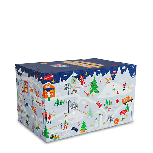 Zweifel Adventskalender Chips Mix – 24 Stück, 1,401 kg