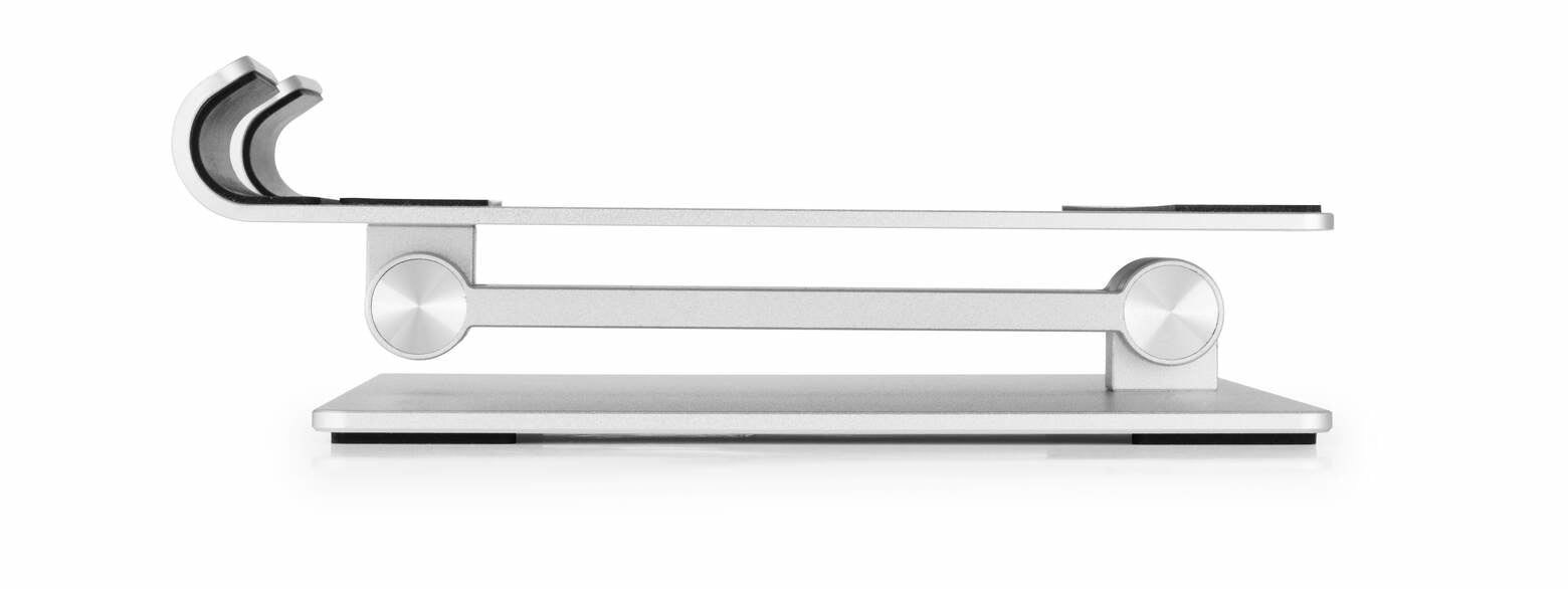 Durable Rise Tablethalter – für Tablets bis 13", Aluminium, silber metallic