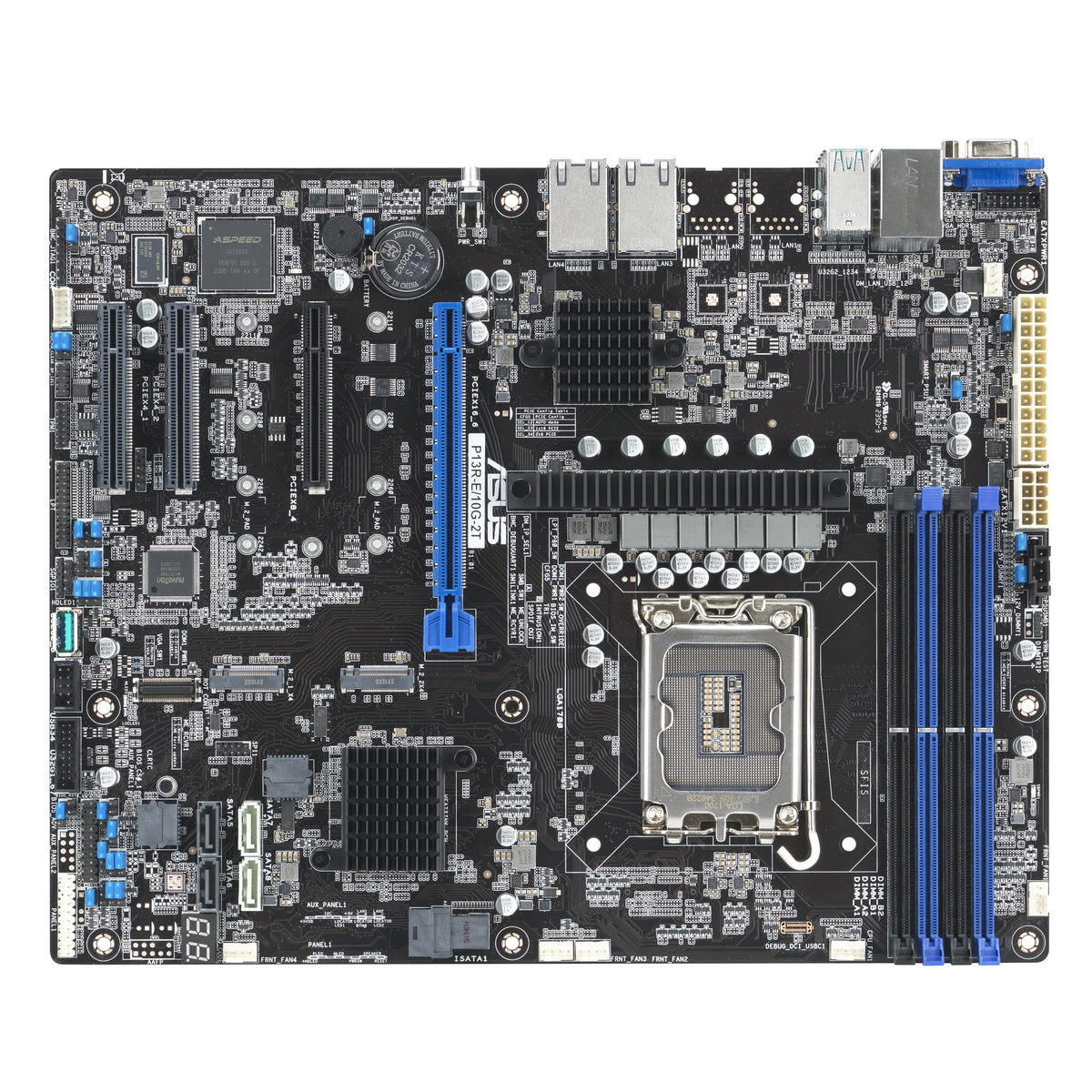 ASUS P13R-E/10G-2T – Mainboard – LGA 1700, Intel C266, ATX, DDR5, 128 GB