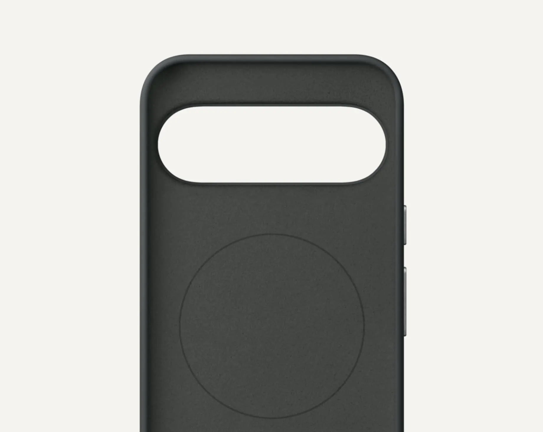 Google Backcover – für Google Pixel 10 Pro XL – schwarz – Mikrofaser, PC, Silikon – kabelloses Laden