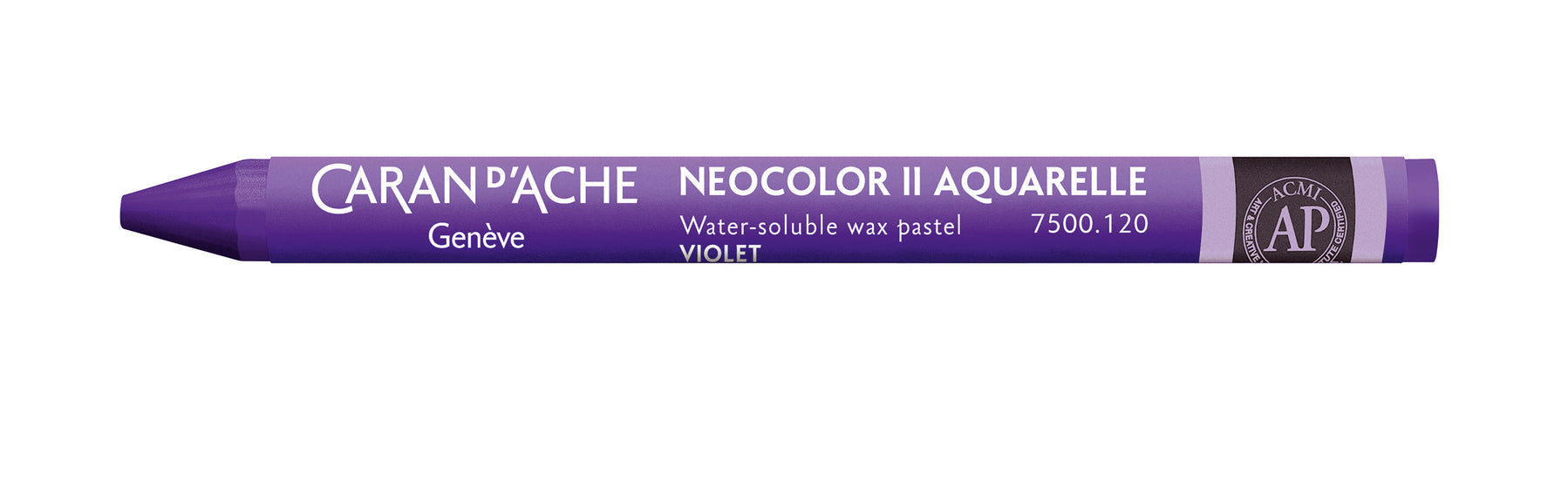 Caran d-Ache Caran d'Ache Neocolor Aquarellfarbstift – Violett, Mine Ø 8,6 mm
