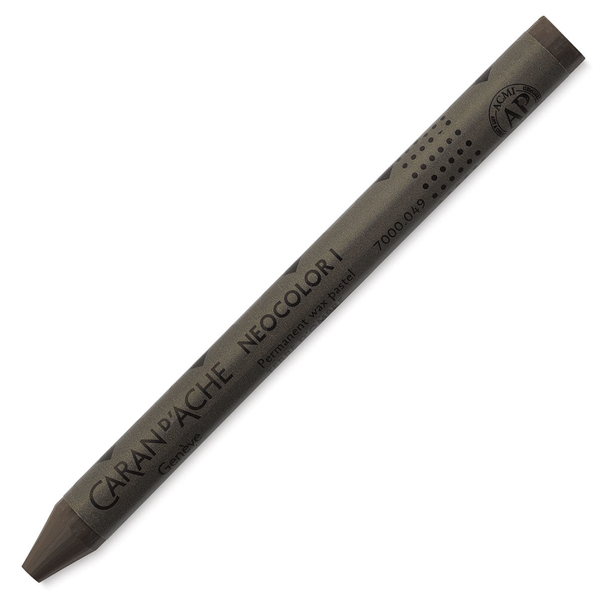 Caran d-Ache Caran d'Ache – Neocolor I – Wachsmalkreiden – Umbra Natur, wasserfest, für Papier, Leder & Stoff