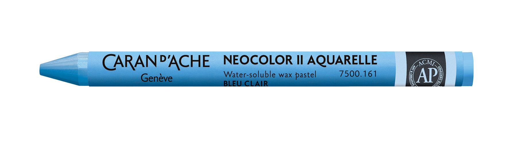 Caran d-Ache Caran d'Ache Neocolor II Aquarellfarbstift – Hellblau, Mine Ø 8,6 mm
