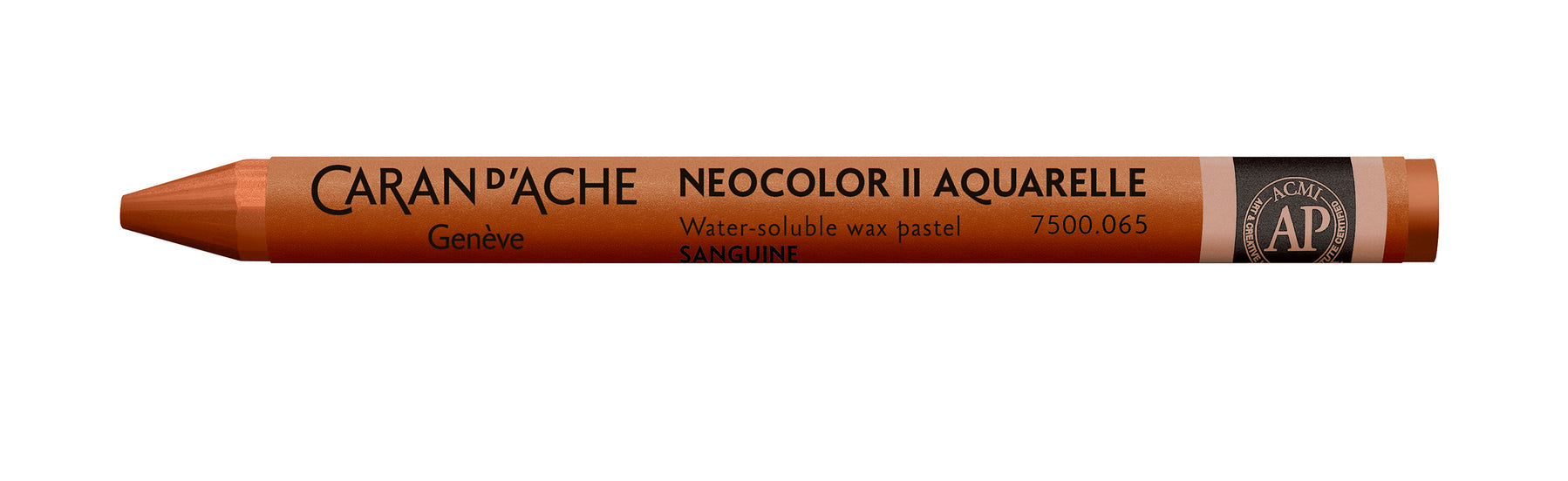 Caran d-Ache Caran d'Ache Neocolor Aquarellfarbstift – rotbraun, Mine Ø 8,6 mm