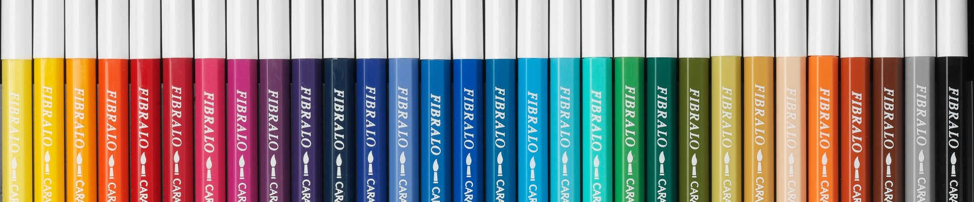 Caran d-Ache Fasermaler, Strichbreite 0,5–5 mm, auswaschbar, 1 Farbe