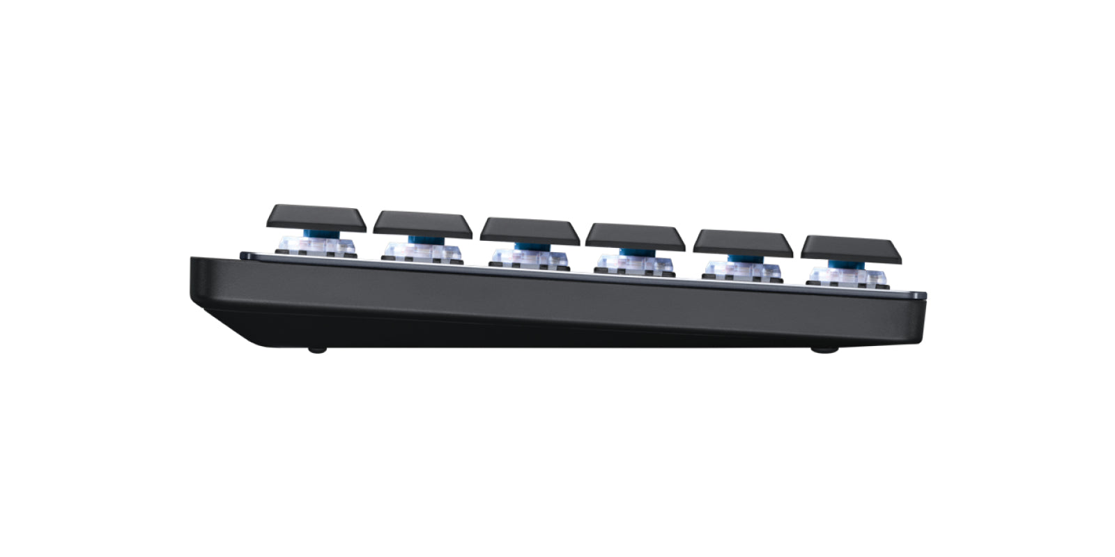 Logitech MX Mech Mini – Tastatur, DE-Layout (DE), Mechanisch, Beleuchtet, Grau