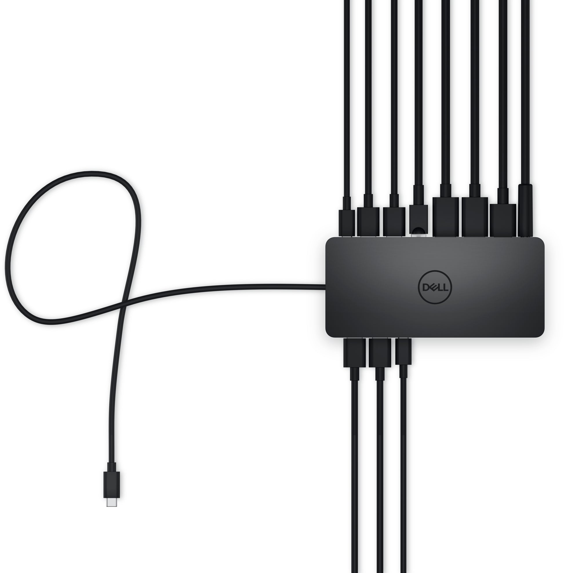 DELL UD22 Dockingstation – Thunderbolt, 2× DP, 1× HDMI, 4× USB-A, 2× USB-C, 96 W PD, für Windows/Mac/ChromeOS