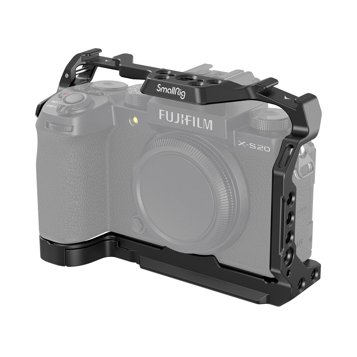 SmallRig 4230 Cage – für FUJIFILM X-S20 – Aluminium, Schwarz, 140 g