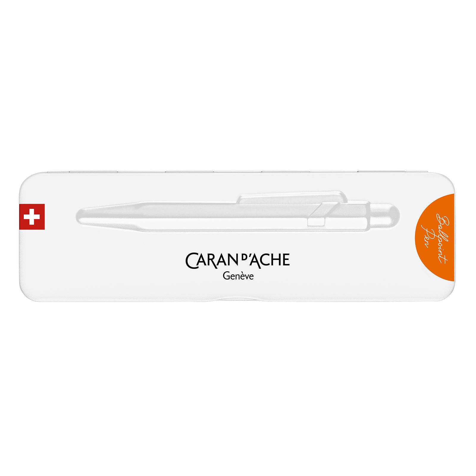 Caran d-Ache Caran d'Ache Kugelschreiber – Orange, Aluminium