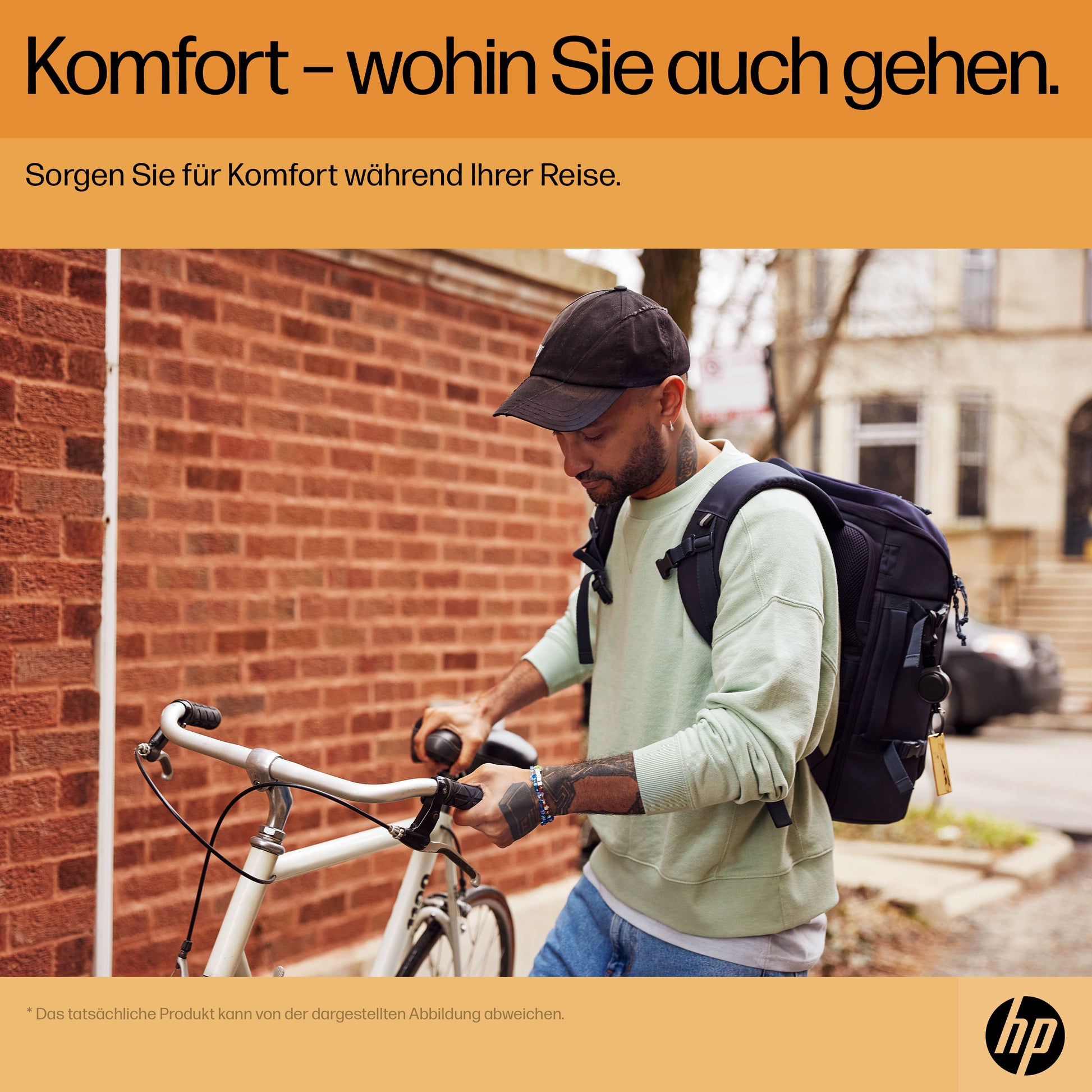 HP Notebook-Rucksack Travel – für 15,6", 25–30 l, Polyester – Blue Nights, 320 × 440 × 245 mm