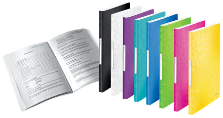 Leitz Sichtbuch WOW, für A4, 40 Hüllen – PP – Weiss