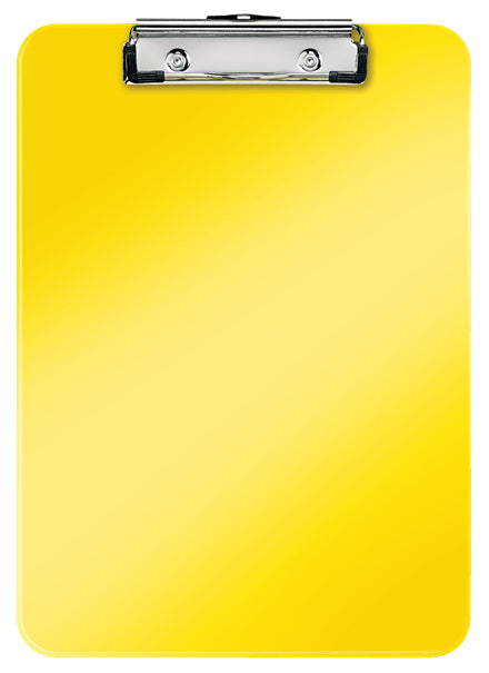 Leitz WOW Klemmbrett A4 – Polystyrol (PS), Gelb