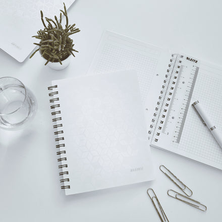 Leitz Notizbuch, A5, 80 Seiten – weiss
