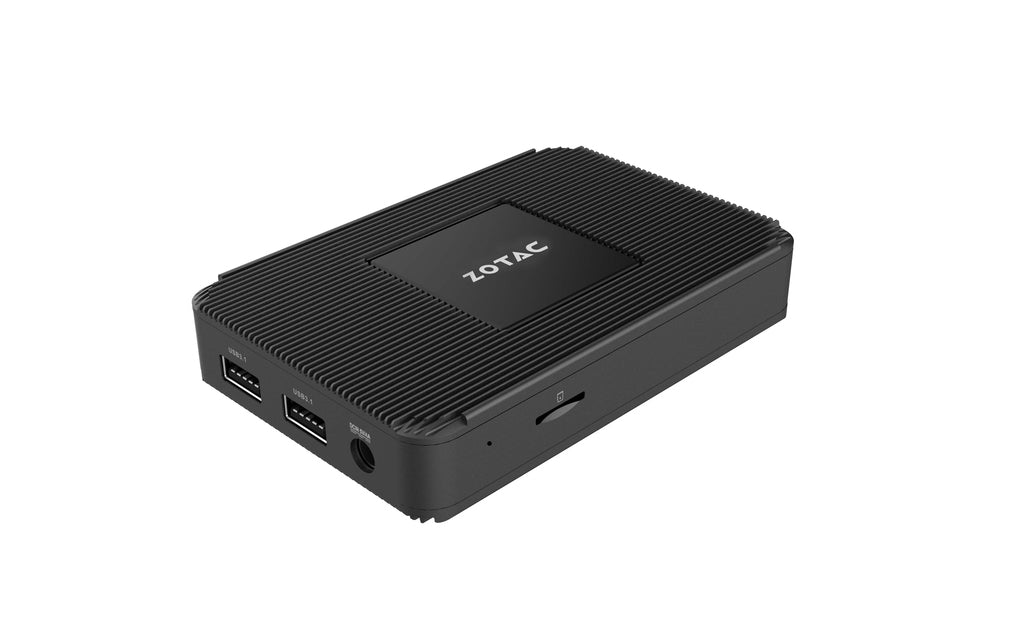 Zotac ZBOX PI336 Micro – Intel Celeron N6211, 4 GB RAM, 128 GB eMMC, Windows 11 Pro