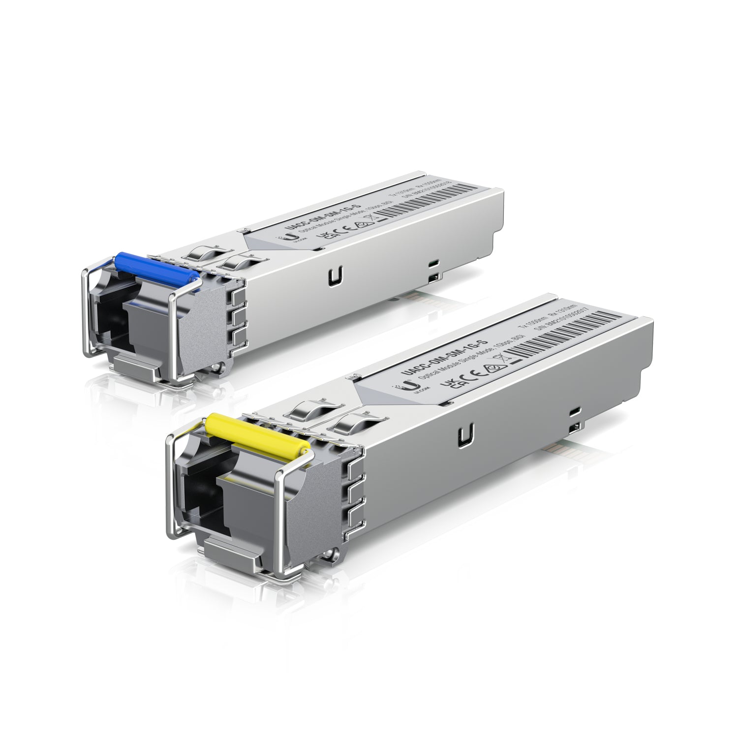 Ubiquiti UACC-OM-SM-1G-S-20 – SFP-Transceiver (Single-Mode) – 1,25 Gbit/s, LC, 3000 m, 1310–1550 nm, 20er-Pack