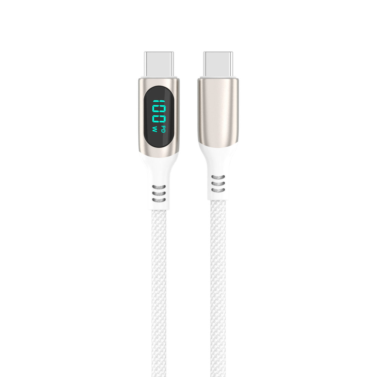 4smarts USB-C auf USB-C Kabel – USB 2.0 (480 Mbit/s) – 3 m – PD 100 W – Geflochten