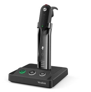 Yealink WH63 Portable Teams – Mono Headset – DECT – für Microsoft Teams – schwarz – bis 8 h