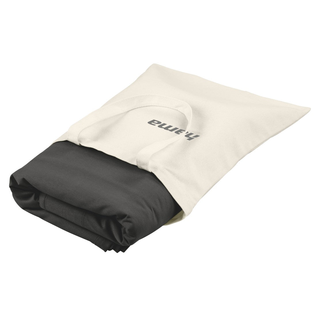 Hama Fotohintergrund – Baumwolle, 2,95 × 6 m – Schwarz