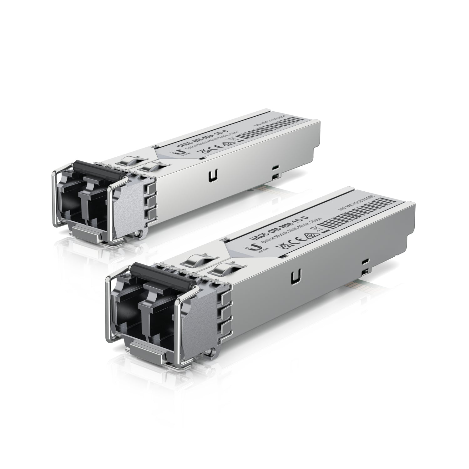 Ubiquiti UACC-OM-MM-1G-D-20 – SFP-Transceiver, Multimode, LC, 1,25 Gbit/s, 550 m, 20er-Pack