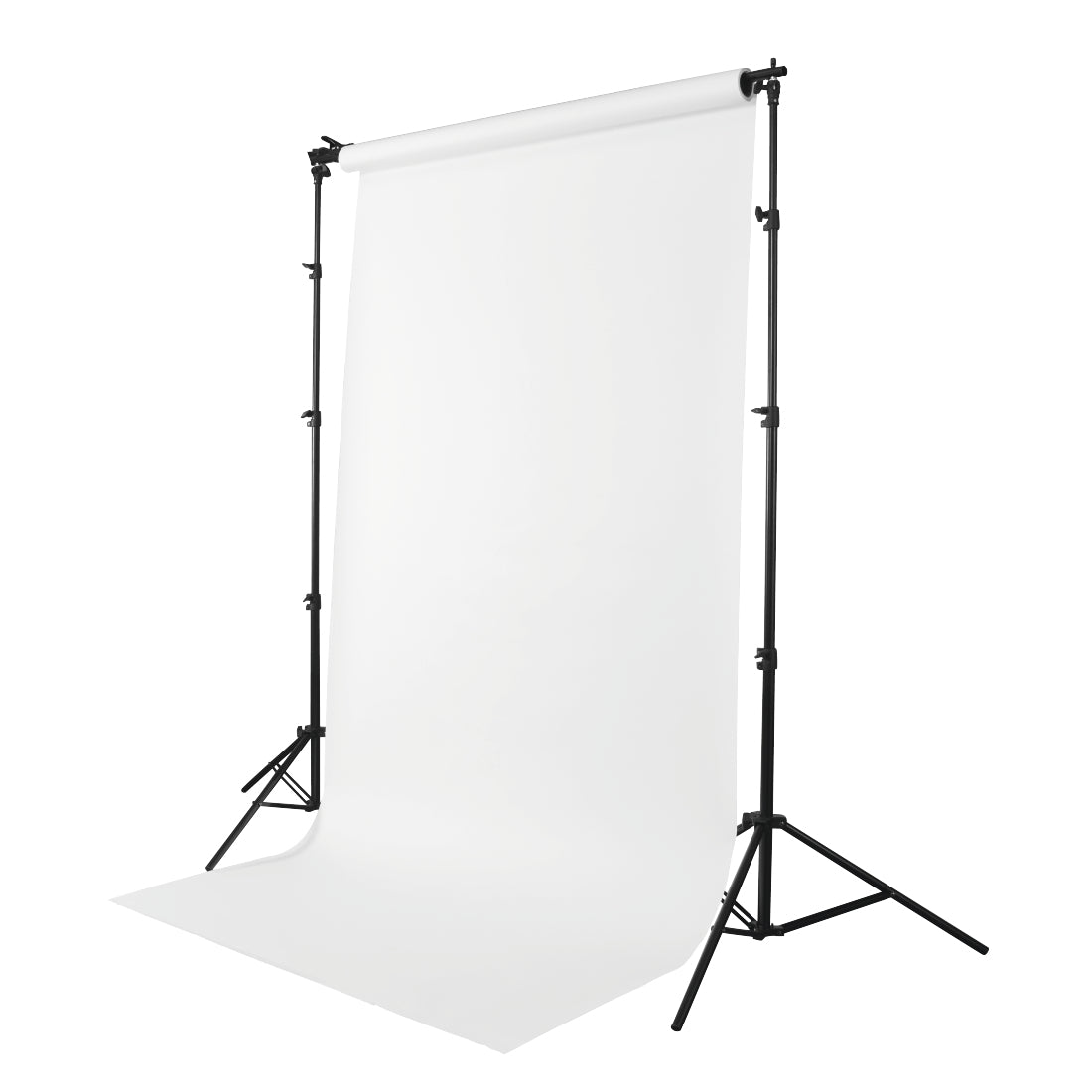 Hama Foto-Hintergrundsystem 158–295 cm – Aluminium – Schwarz