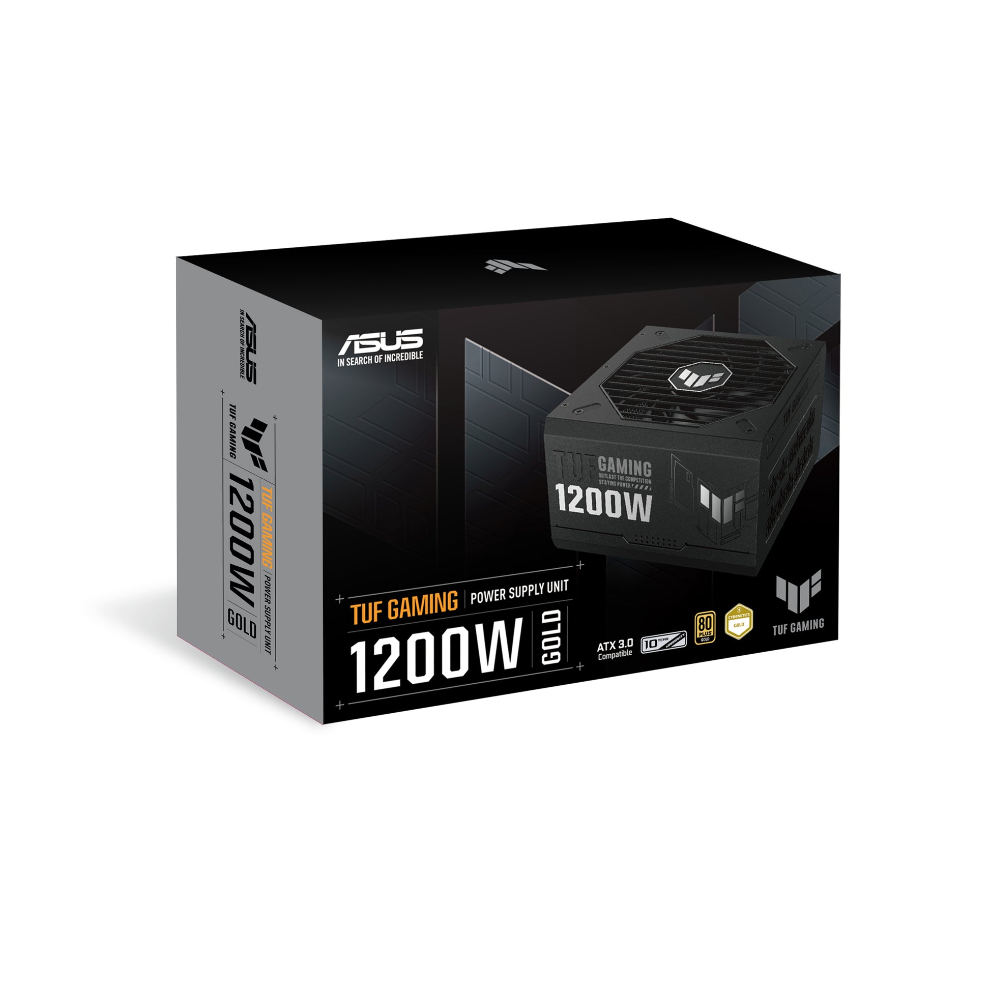 ASUS Tuf Gaming 1200W Gold – 2'660 g, Schwarz