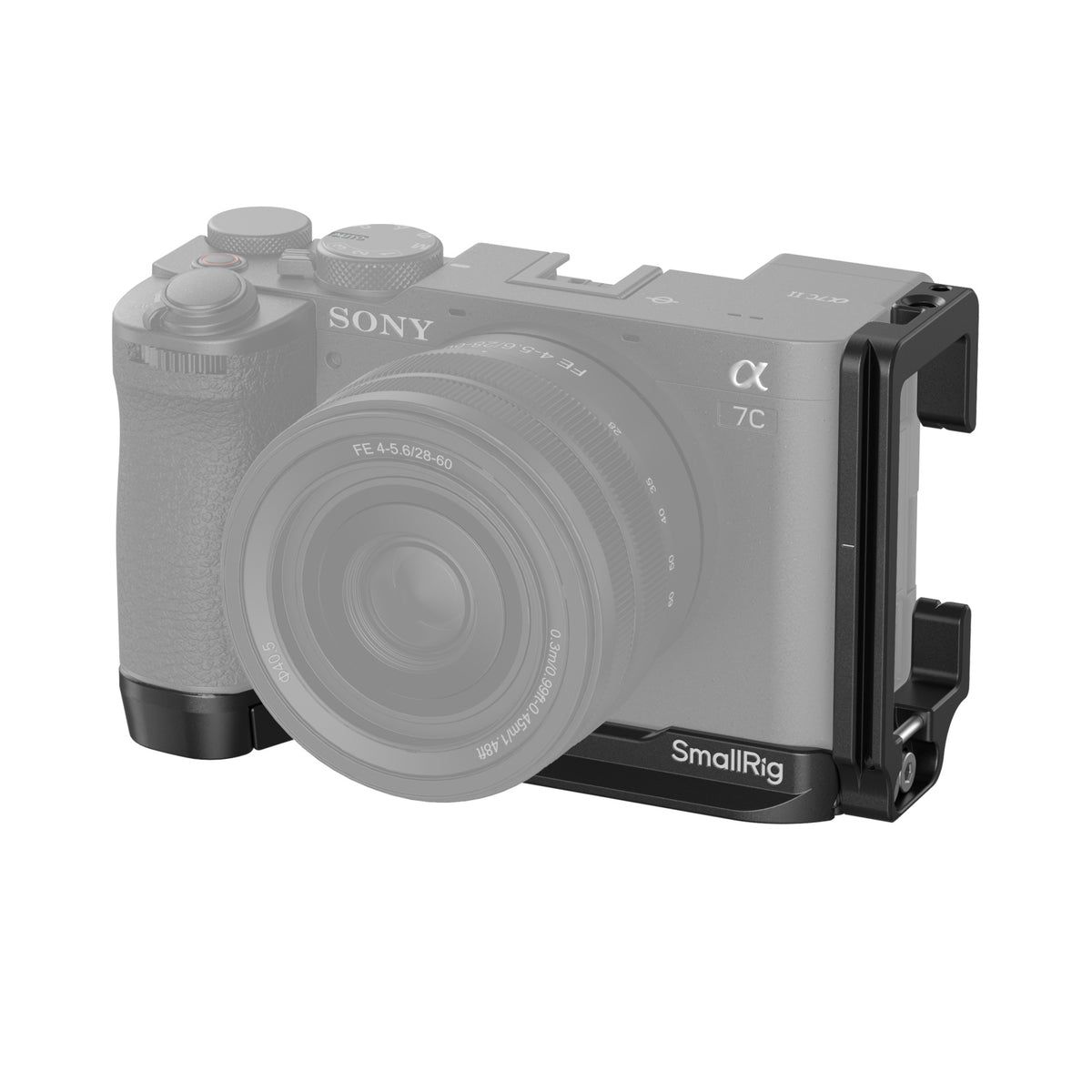 SmallRig 4569 L-Winkel – für Sony Alpha 7C II, Alpha 7CR – Schwarz